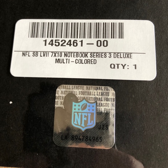 NWT NFL Super Bowl LVII 7x10” collectible notebook - Picture 12 of 16